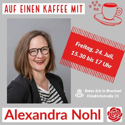 Auf eine Kaffee mit Alexandra Nohl